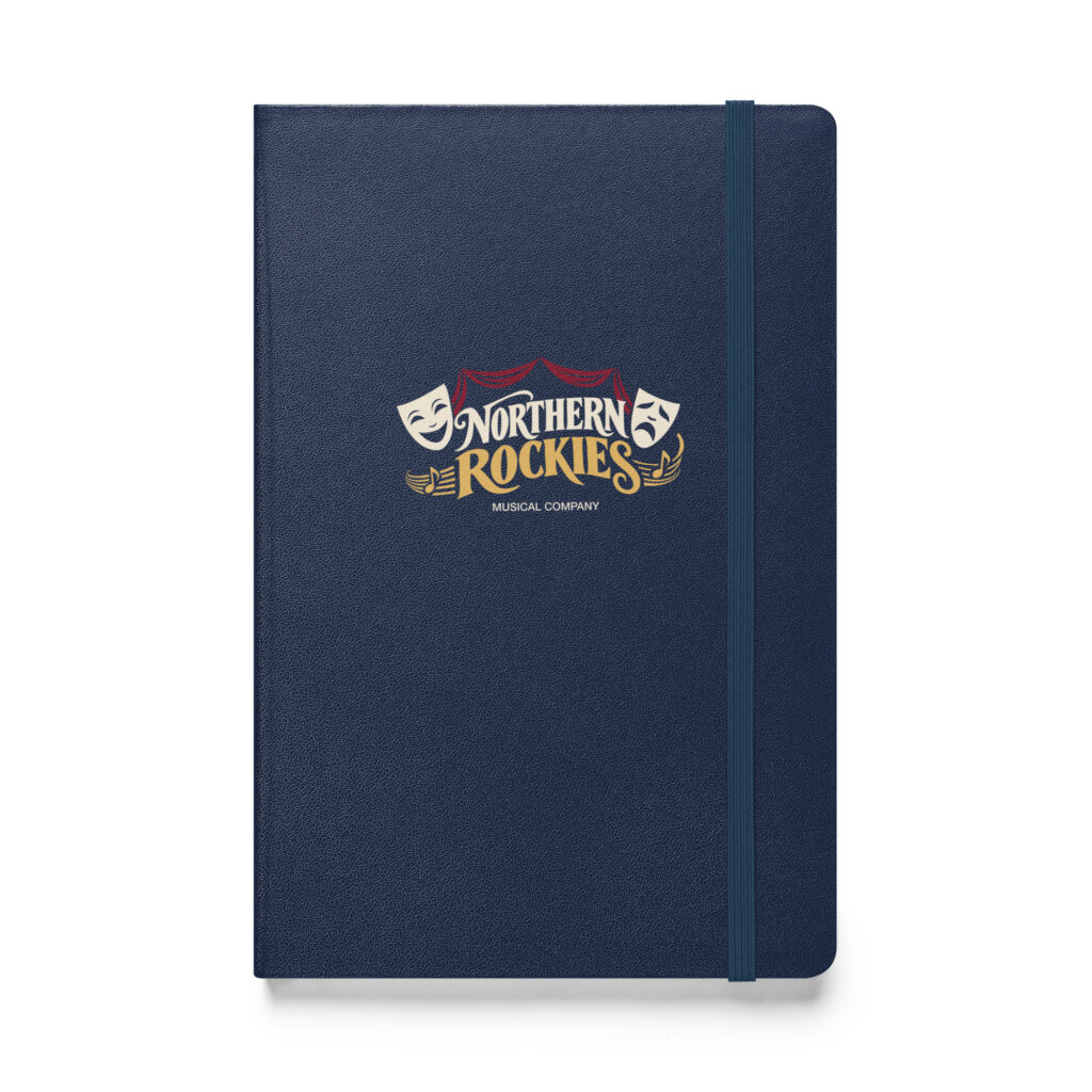 Northern Rockies Media Comapny Hardcover bound notebook