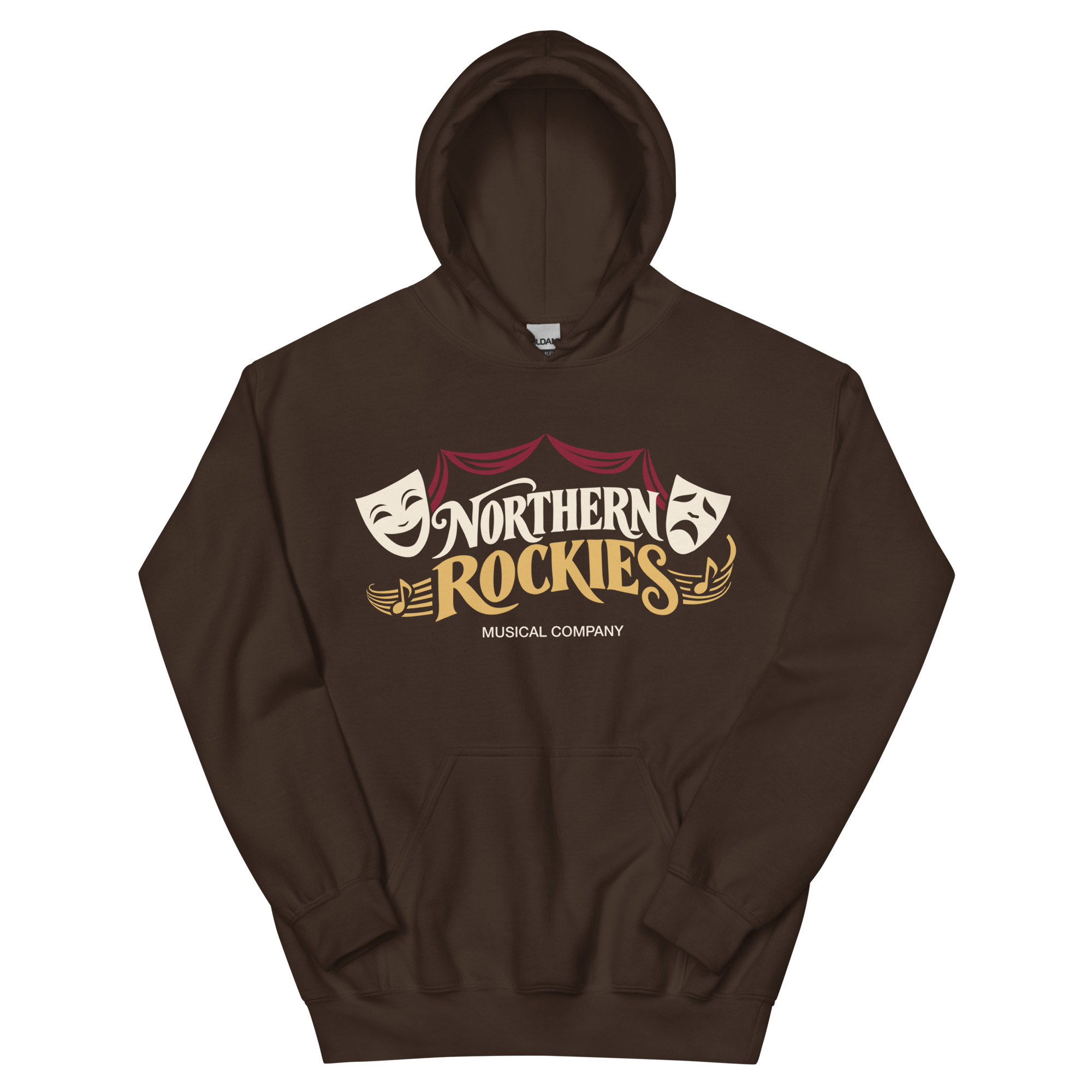 Northern Rockies Musical Company Classic Logo Unisex Hoodie - Image 39