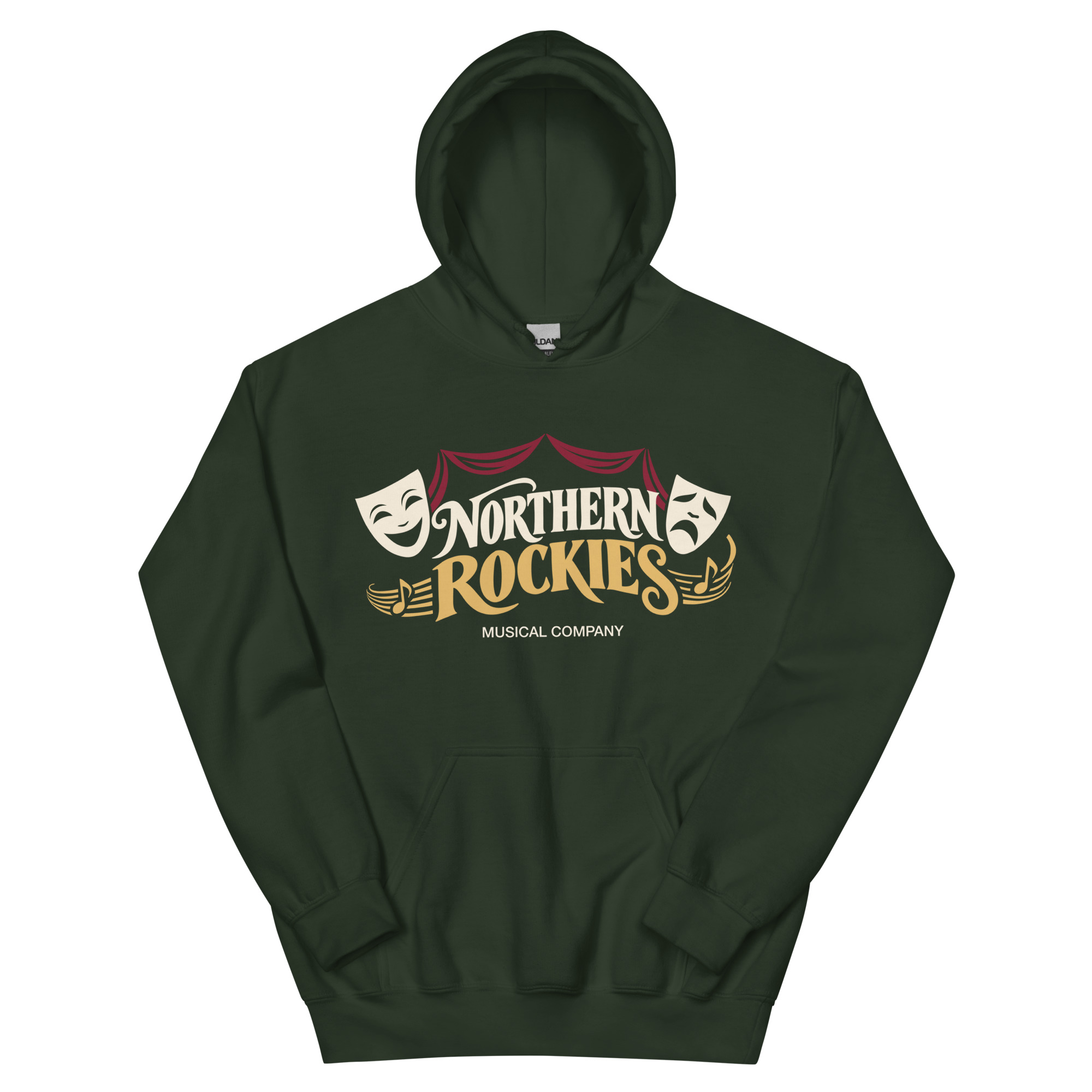 Northern Rockies Musical Company Classic Logo Unisex Hoodie - Image 41