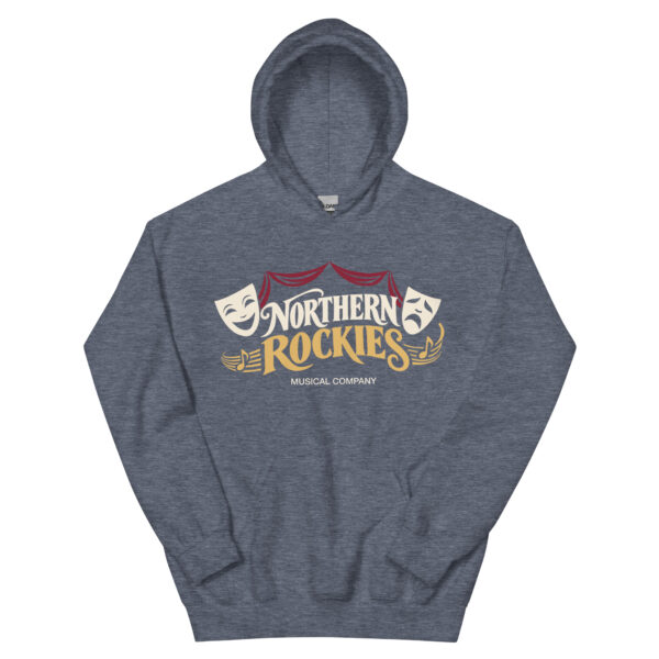 Northern Rockies Musical Company Classic Logo Unisex Hoodie - Image 47