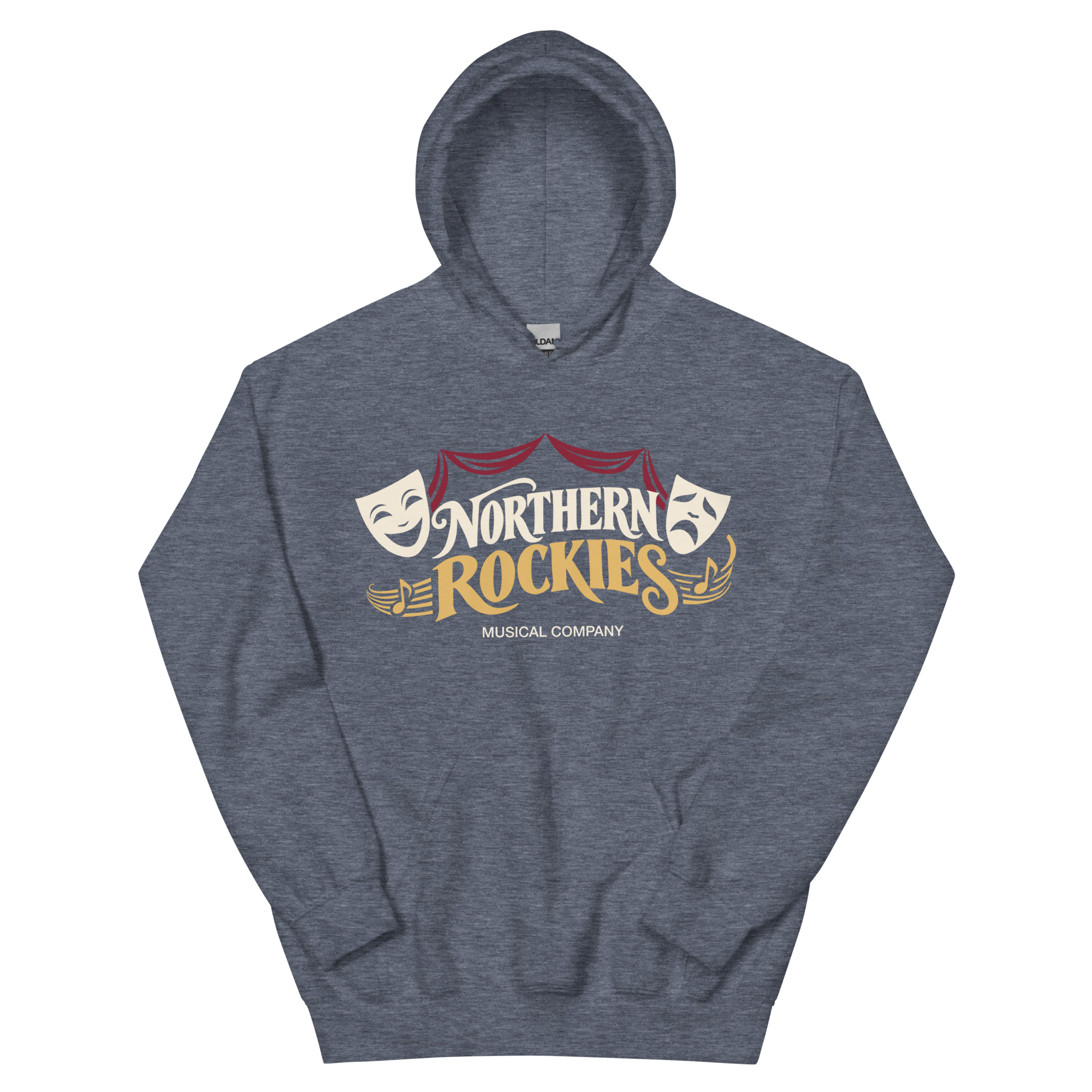 Northern Rockies Musical Company Classic Logo Unisex Hoodie - Image 47