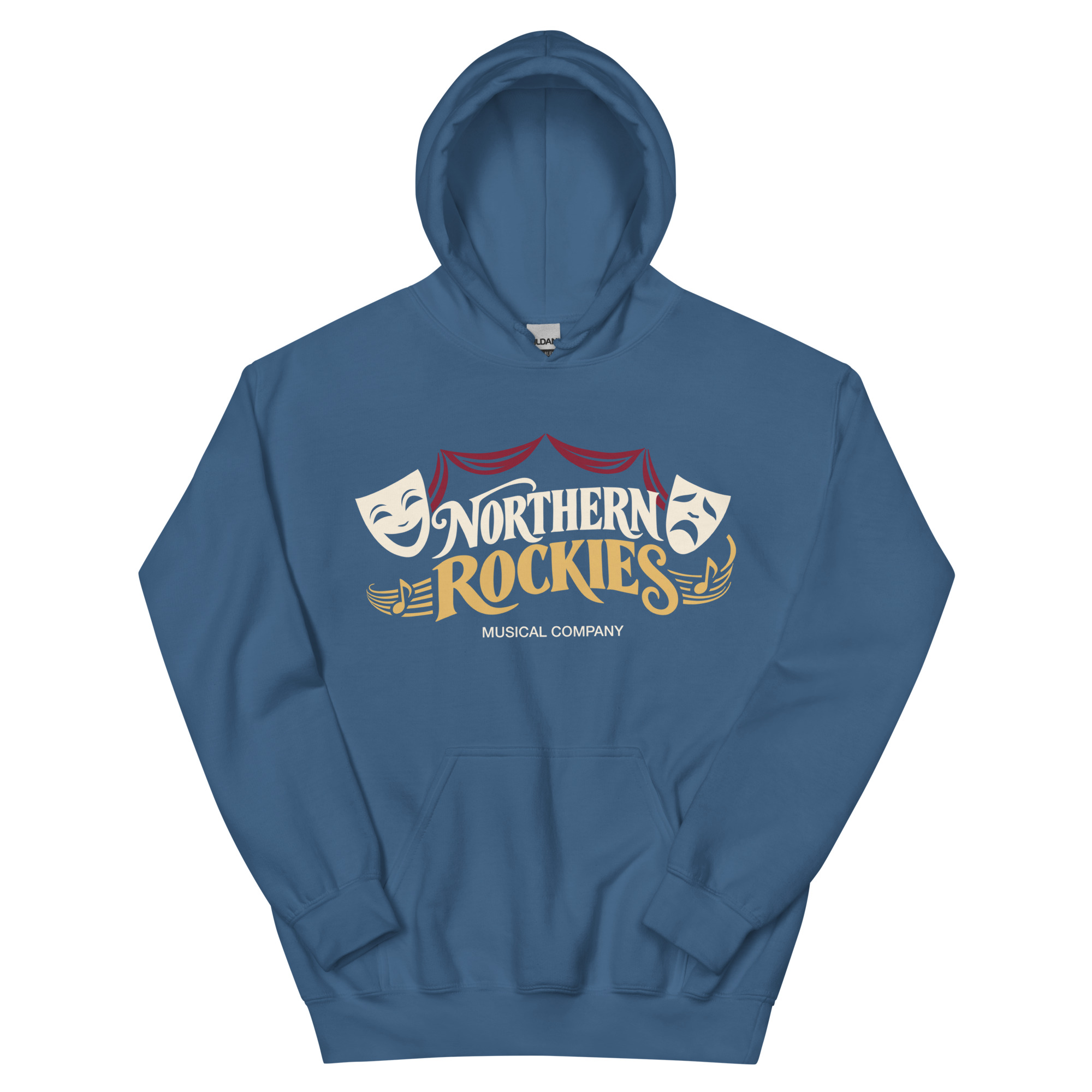 Northern Rockies Musical Company Classic Logo Unisex Hoodie - Image 45
