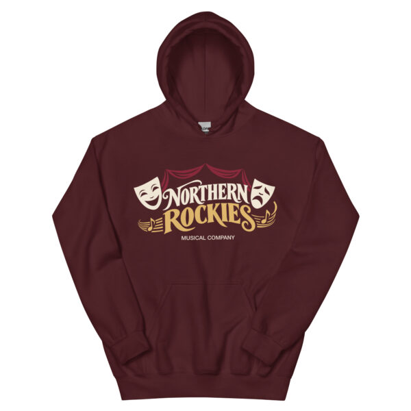 Northern Rockies Musical Company Classic Logo Unisex Hoodie - Image 37