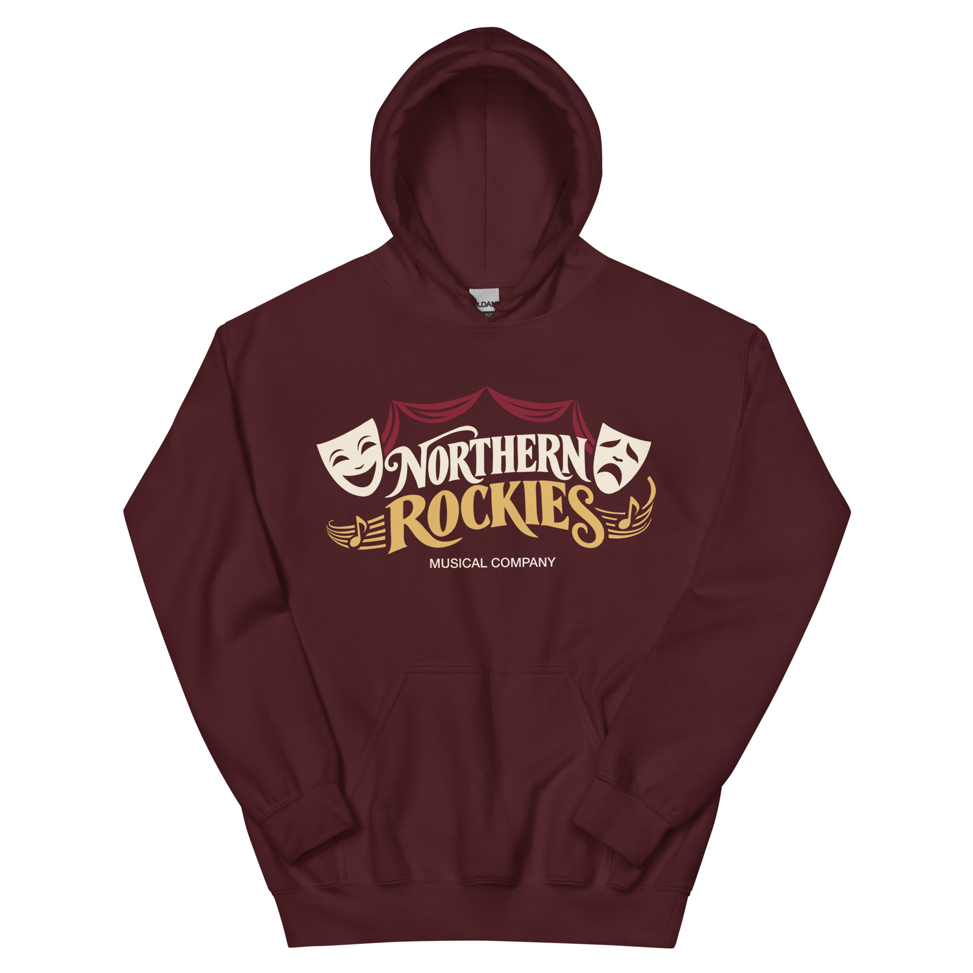 Northern Rockies Musical Company Classic Logo Unisex Hoodie - Image 37