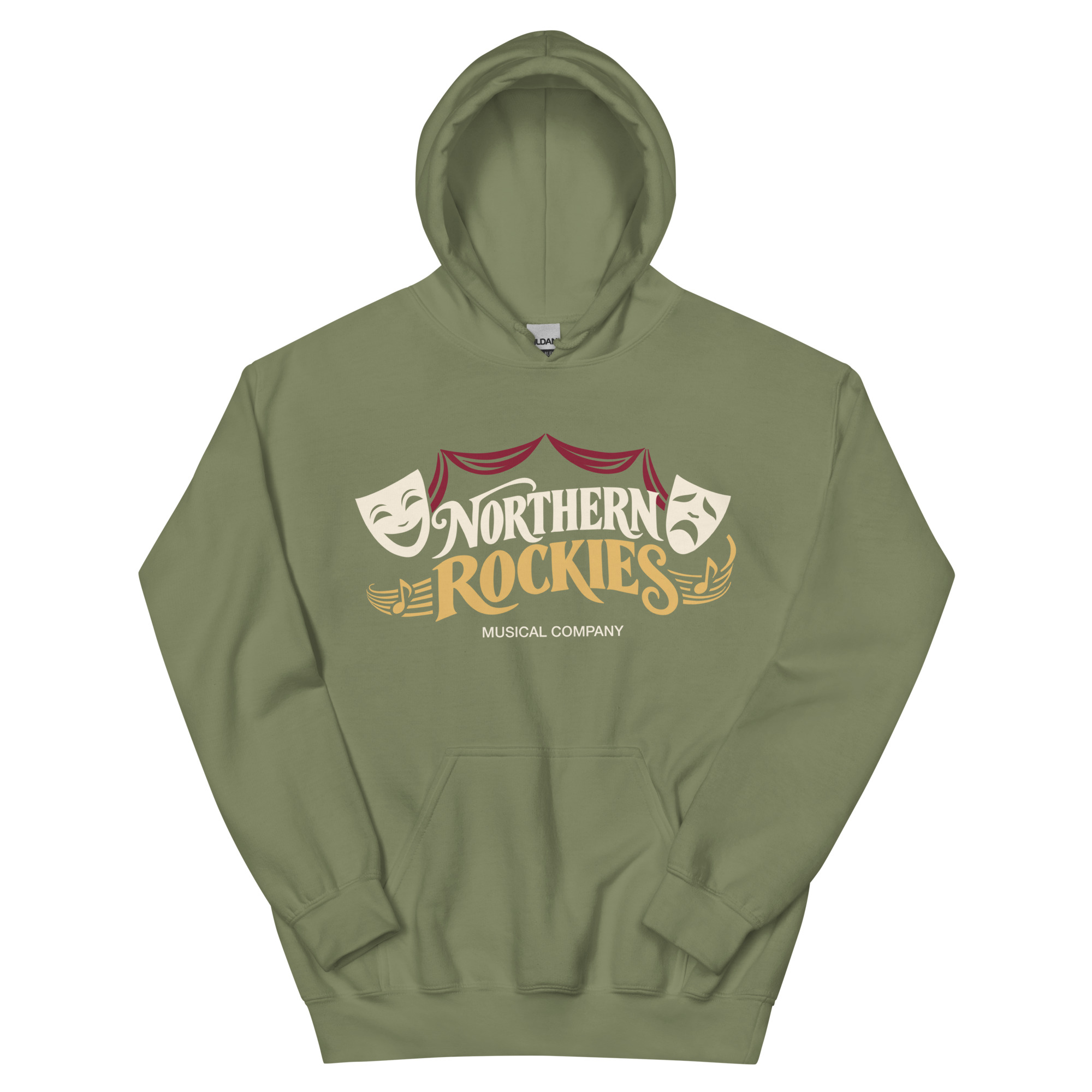 Northern Rockies Musical Company Classic Logo Unisex Hoodie - Image 51