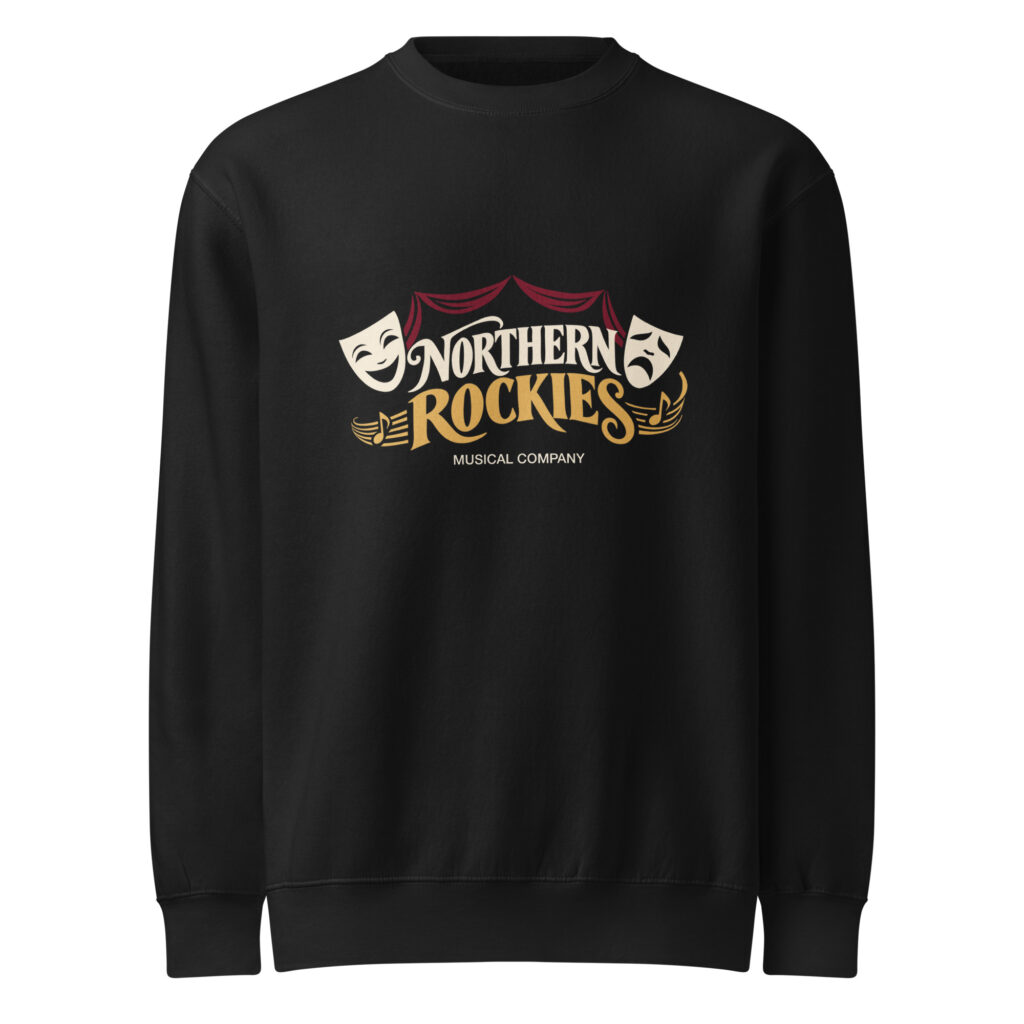 Northern Rockies Musical Company Classic Logo crew neck