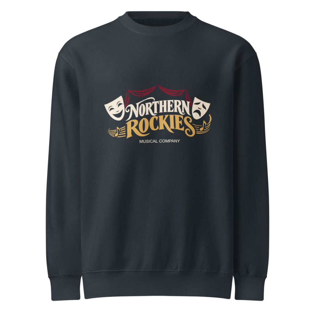 Northern Rockies Musical Company Classic Logo crew neck
