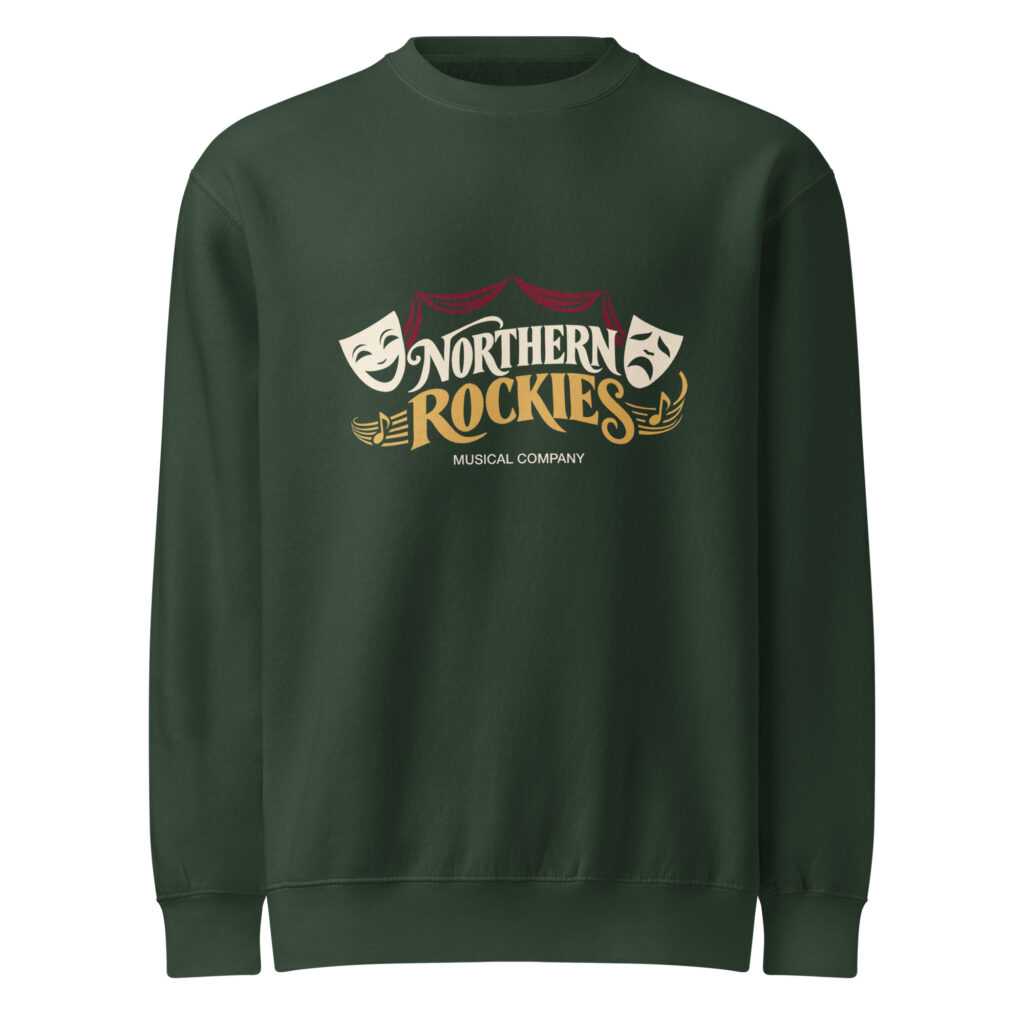 Northern Rockies Musical Company Classic Logo crew neck